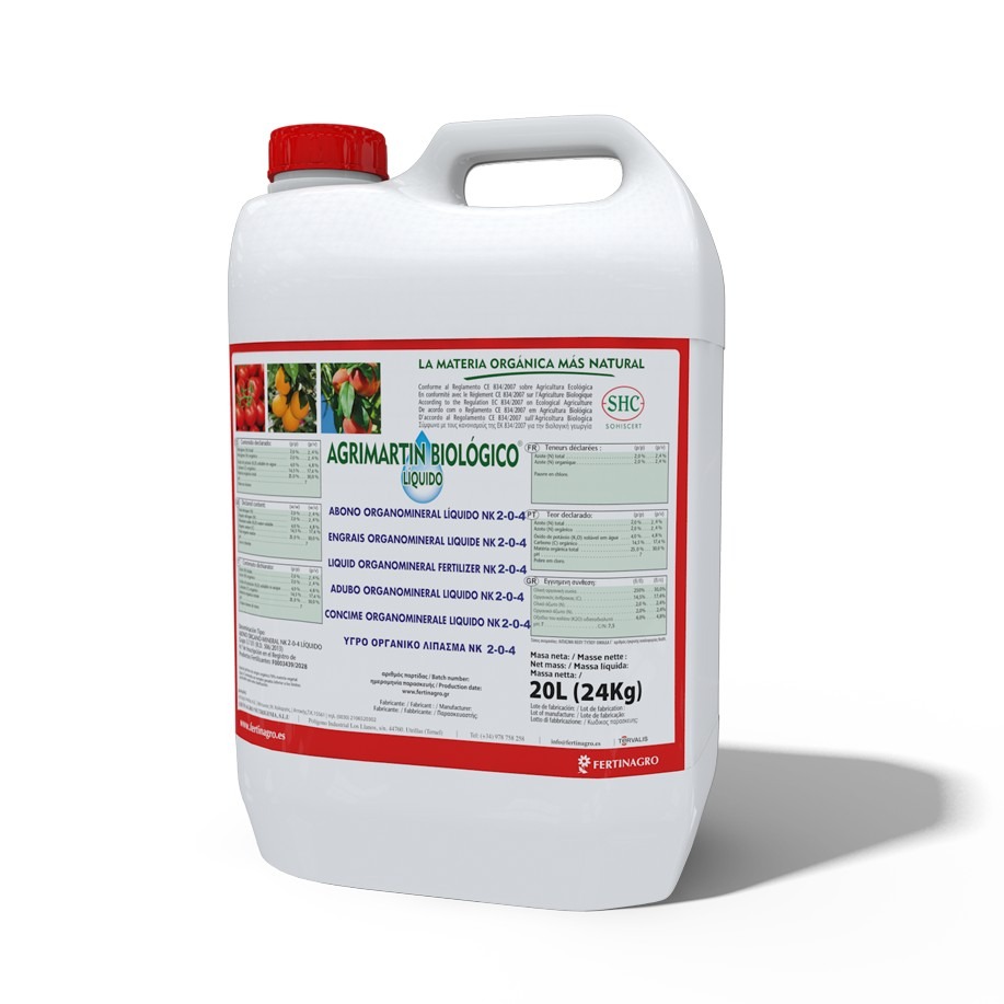 AgroShop Marakis - Agrimartin Biologico Liq. 20lt 1 Agrimartin Biologico Liq. 20lt
