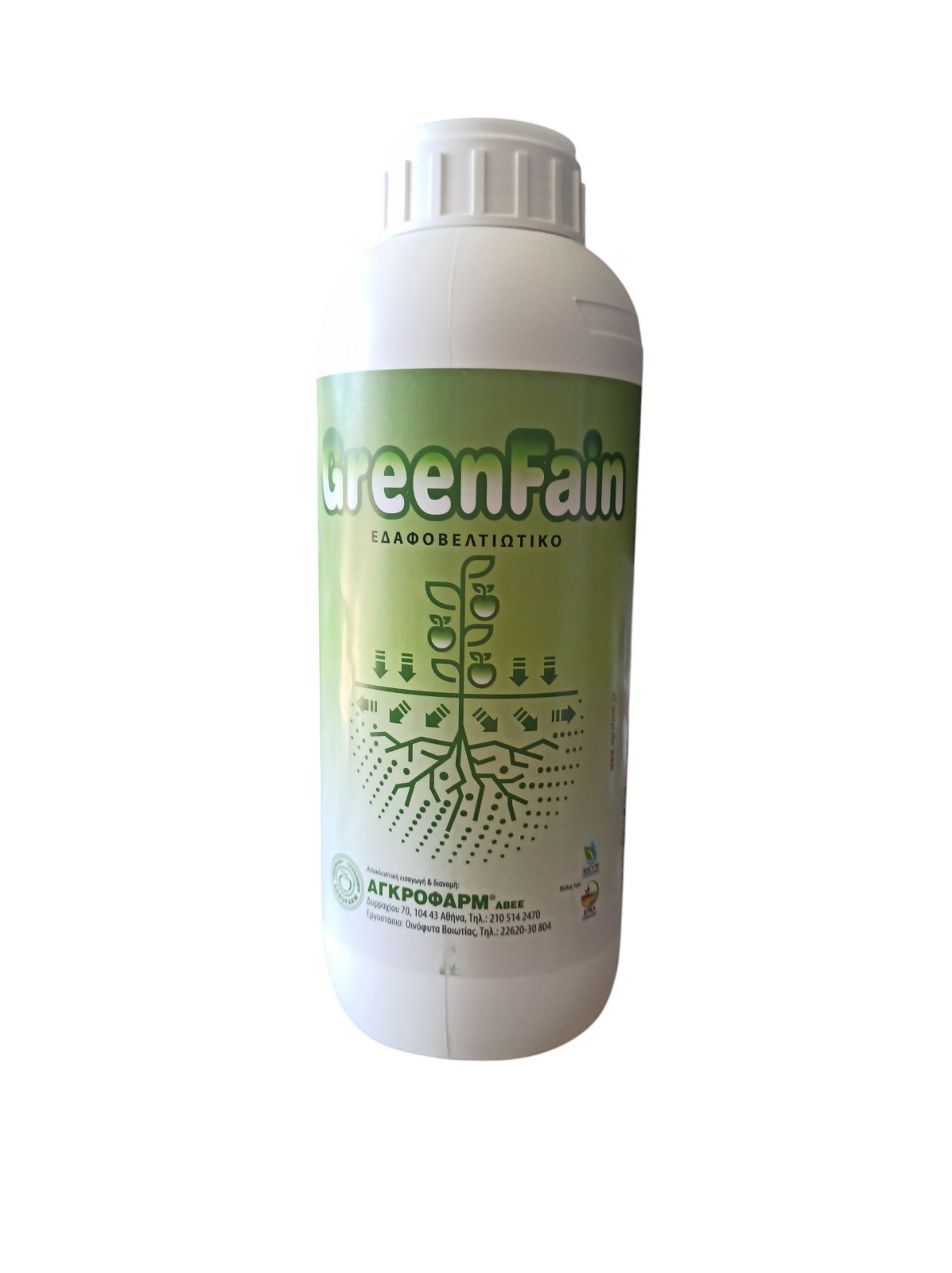 AgroShop Marakis - Εδαφοβελτιωτικό GreenFain 1lt 1 Εδαφοβελτιωτικό GreenFain 1lt